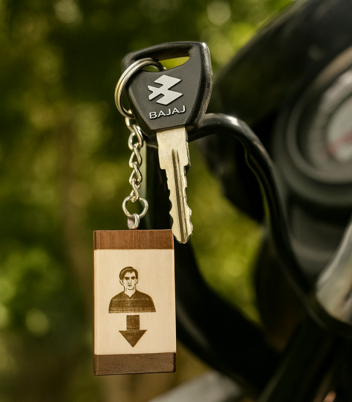 Wooden Keychain