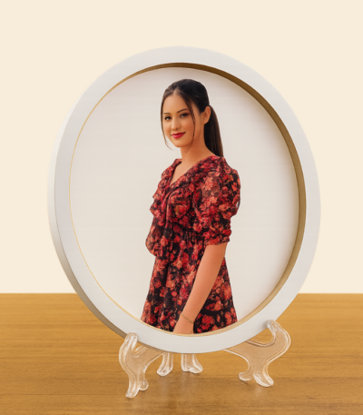 Wooden Photo Plaque