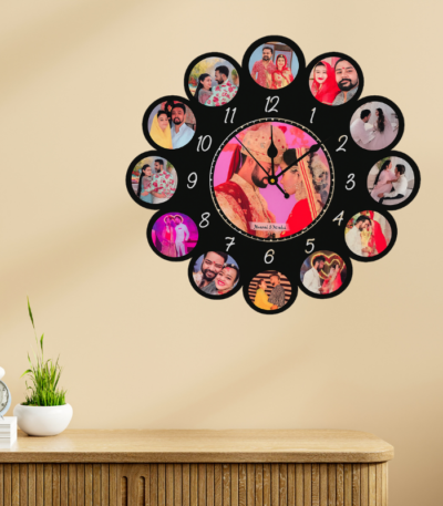 Personalized Wooden Wall Clock