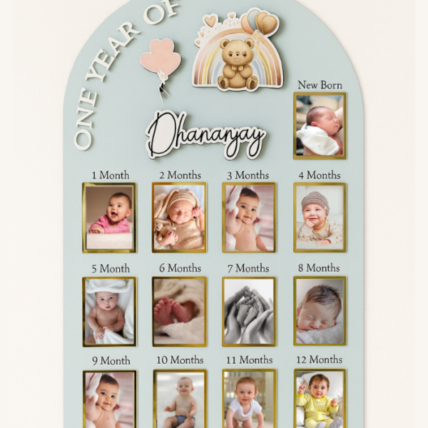 1st Year Baby Photo Frame
