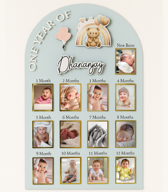1st Year Baby Photo Frame